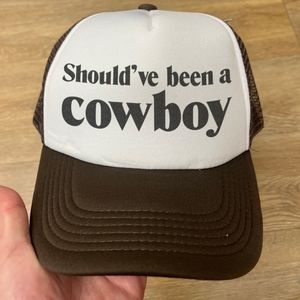 Should've been a cowboy hat